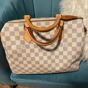 Louis Vuitton Speedy Damier Azur 30 AUTHENTIC